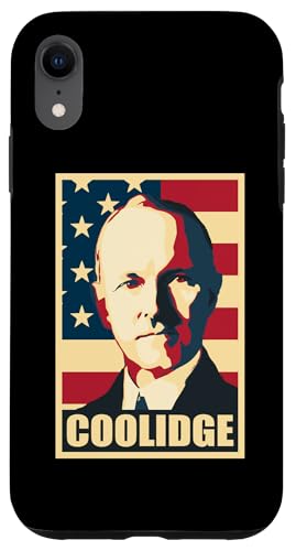 Hülle für iPhone XR Präsident Calvin Coolidge von History And Politics Store