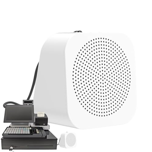 Payment Wireless Audio, Payment Audio Broadcaster, Loud Payment Audio Broadcaster, Payment Code Wireless Speaker, Effective Payment Voice Broadcast, Easy to Use, Portable for Men von Hjatirace