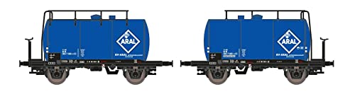 Hobbytrain H24833 N 2er-Set Leichtbau-Kesselwagen Aral der DB DB/AR von Hobbytrain