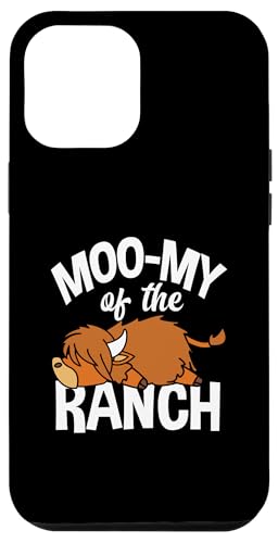 Hülle für iPhone 14 Pro Max Moo-My Of The Ranch Highland Cow Lustig von Hochlandkuh Bauern Züchter Hochlandrind Bekleidung