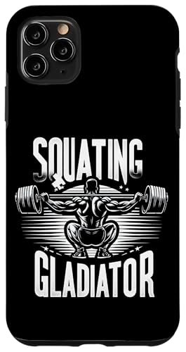 Hülle für iPhone 11 Pro Max Squatting Gladiator ---- von Hocken Bekleidung