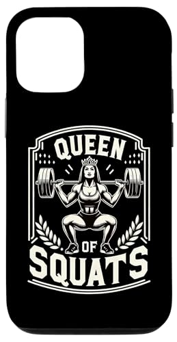 Hülle für iPhone 14 Pro Queen of Squats ------ von Hocken Bekleidung