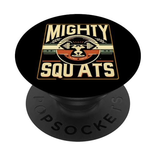 Mighty Squats - PopSockets mit austauschbarem PopGrip von Hocken Bekleidung