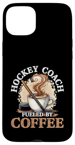 Hülle für iPhone 15 Plus Eishockey-Trainer Papa von Hockey Coach Gifts for Men Women