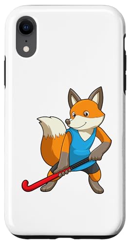 Hülle für iPhone XR Fuchs Hockey Hockeyschläger Sport von Hockey Hockeyschläger