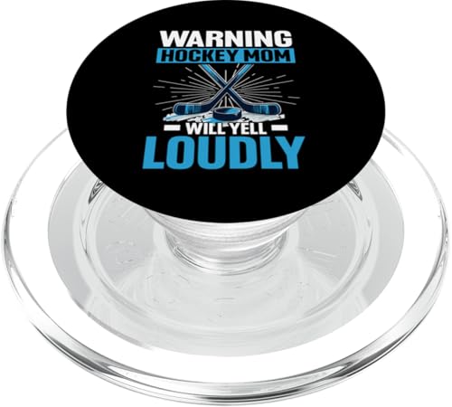 Eishockey Mama PopSockets PopGrip für MagSafe von Hockey Mom Gifts for Women