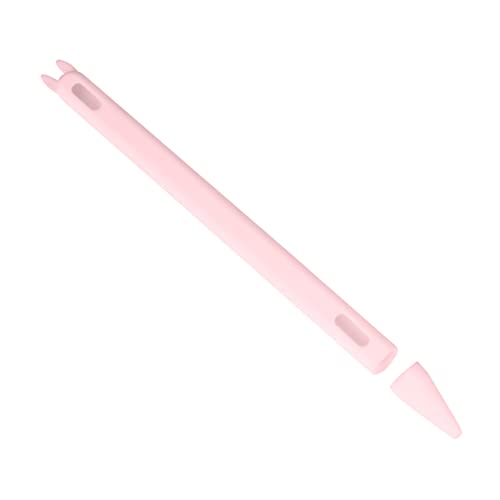 Hoement 1 STK Applepencil Stiftetui Praktischer Stift Notebooktasche Bleistiftkappe Stoßfester Stift Schöne Stifthülle Einzigartige Stylus-stiftkappe Stylus-stiftetui Kieselgel Rosa von Hoement