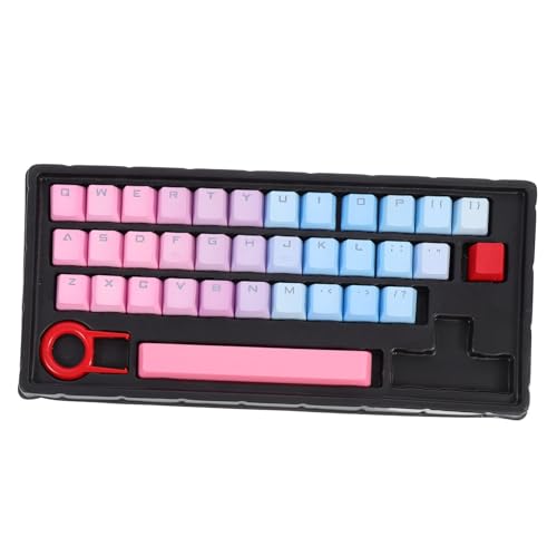 Hoement 1 Satz Klaviatur tastaturen Mechanical Keyboard keycaps Gaming keybord keyplate klawiatura Tastaturschutz mechanische Tastatur Tastenkappen Bunte Tastaturkappen Tastatur- pbt von Hoement