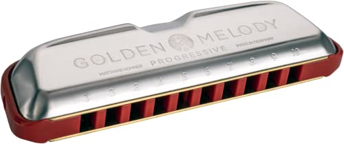 HOHNER Mundharmonika, Golden Melody Progressive, G von Hohner