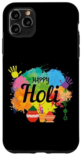 Hülle für iPhone 11 Pro Max Holi Indisches Hindu-Frühlings-Holi-Fest der Farben Holi von Holi Festival Indian Festival Colors Holi Colours