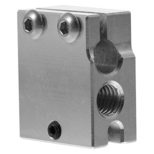 Holibanna Heizblock Für Drucker Hochwertiger Heizungsblock Für Volcano Hotend Drucker Zubehör Aluminium Heizblock Für Präzises Drucken von Holibanna