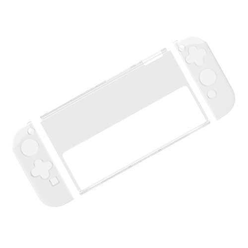 Holibanna TPU Schutzhülle Für Switch OLED Transparente Stabile Schale Für Konsole Controller Kompatibel Und Langlebig Schutz Für Spielkonsole Für Unterwegs von Holibanna