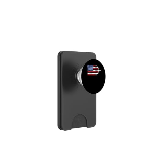 Patriotische USA-Flagge Fighter Jets 4. Juli PopSockets PopWallet für MagSafe von Holiday/4th of July