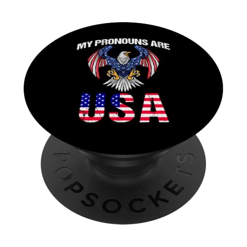 USA Eagle American Funny 4th of Juli Patriotic PopSockets Klebender PopGrip von Holiday/4th of July