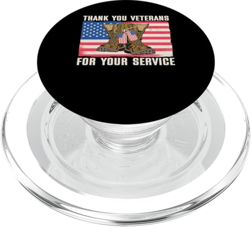 Vielen Dank, Veteranen, für Ihren Service Veterans Day PopSockets PopGrip für MagSafe von Holiday/Veterans Day