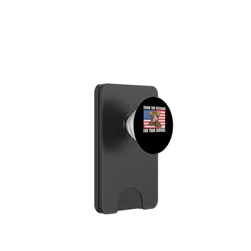 Vielen Dank, Veteranen, für Ihren Service Veterans Day PopSockets PopWallet für MagSafe von Holiday/Veterans Day