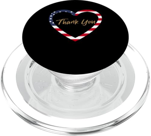 Vielen Dank für Ihre Dienste Patriotischer Veteranentag PopSockets PopGrip für MagSafe von Holiday/Veterans Day