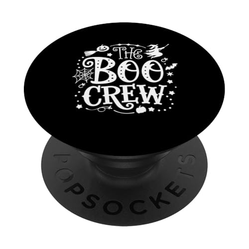 Lustige Halloween-Kostümparty The Boo Crew, passende Gruppe PopSockets Klebender PopGrip von Holiday 365