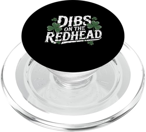 Redhead Patrick's Day Lustiges irisches Kleeblatt Geschenk PopSockets PopGrip für MagSafe von Holiday 365