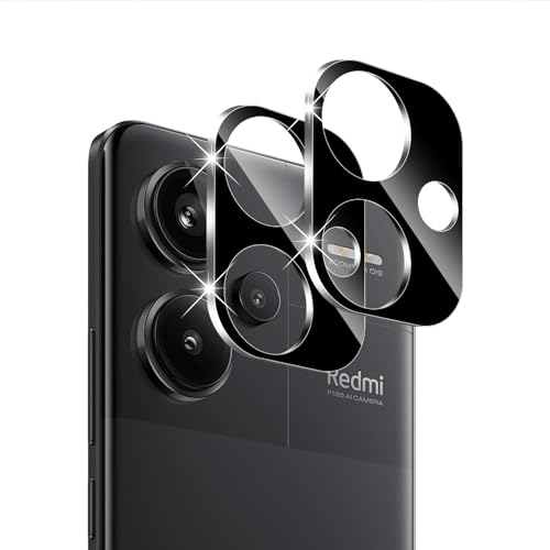 Holilo Schutzfolie für Panzerglas Kamera Schutzfolie für Xiaomi Redmi Note 13 Pro Plus 5G, 2 Stück Anti-Kratzen HD Klar 9H Härte Kamera LinseBlasenfrei Displayschutzfolie Hartglas Kameraschutz von Holilo