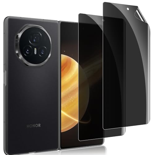 Holilo für Honor Magic V3 5G Sichtschutz Schutzfolie für Flexibles Bildschirm,2 Stück Anti-Spy Privacy Sichtschutzfolie 9H Härte schützen Displayschutzfolie Schwarzer Rand Privacy Schutzglas von Holilo