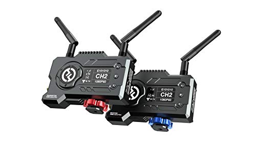 Hollyland Mars 400S PRO Drahtloses Videoübertragungs-Set SDI und HDMI 1080p60 FHD 120m Reichweite 0.08s Versatz Wireless Sender-und Empfängersystem 5G Wi-Fi 12Mbps mit APP zur Videoüberwachung von HollyView