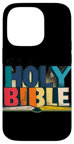 Hülle für iPhone 14 Pro Cooles Bibelbuch von Holy Bible Outfit