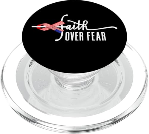 USA-Flagge, patriotisches amerikanisches Geschenk, USA, Glaube über Angst, Gebet PopSockets PopGrip für MagSafe von Holy Bible Prayer Spiritual Christian Shirts