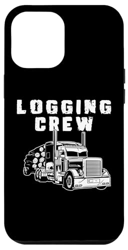 Hülle für iPhone 14 Pro Max Logging Crew Log Transporter Log Trucker von Holztransporter Baumstammtransporter Designs