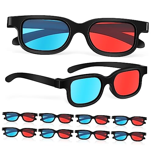 Homoyoyo 10 Stück 3D-Brille stereoskopisch Sicht für Filme Rot- und Filmbrille fernsehbrille D Brillen Packung Plastik schnapsgläser Theater-3D-Filmbrille 3D-Game-Brille Abs Homoyoyo 10 Stück 3D-Brille stereoskopisch Sicht für Filme Rot- und Filmbrille fernsehbrille D Brillen Packung Plastik schnapsgläser Theater-3D-Filmbrille 3D-Game-Brille Abs von Homoyoyo