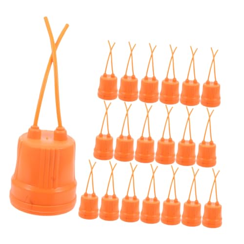 Homoyoyo 20 Stück Auslaufsicherer Lampenhalter Licht Steckdosen Porzellanleuchte Lichtschalter Und Steckdosen Sam Lampenfassung Steckdosen Für Außenbeleuchtung Temporäre Lichter Pvc Orange Homoyoyo 20 Stück Auslaufsicherer Lampenhalter Licht Steckdosen Porzellanleuchte Lichtschalter Und Steckdosen Sam Lampenfassung Steckdosen Für Außenbeleuchtung Temporäre Lichter Pvc Orange von Homoyoyo