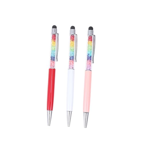 Homoyoyo 3St Schreibwerkzeuge Bürobedarf Kristallkugelschreiber Stylus Touchscreen-Stift kapazitive Stifte Touchscreen-Stifte kapazitive Stylus-Stifte Metall Kapazitiver Stift Schreibgerät von Homoyoyo