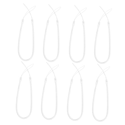 Homoyoyo 8 Stück Stifthalter Bleistift-Lanyard Stiftband ausziehbar binden dünn Stiftleine schlüsselanhanger Stift Halterung hängendes Schlüsselband Federseil für Stylus-Stift Plastik Weiß Homoyoyo 8 Stück Stifthalter Bleistift-Lanyard Stiftband ausziehbar binden dünn Stiftleine schlüsselanhanger Stift Halterung hängendes Schlüsselband Federseil für Stylus-Stift Plastik Weiß von Homoyoyo
