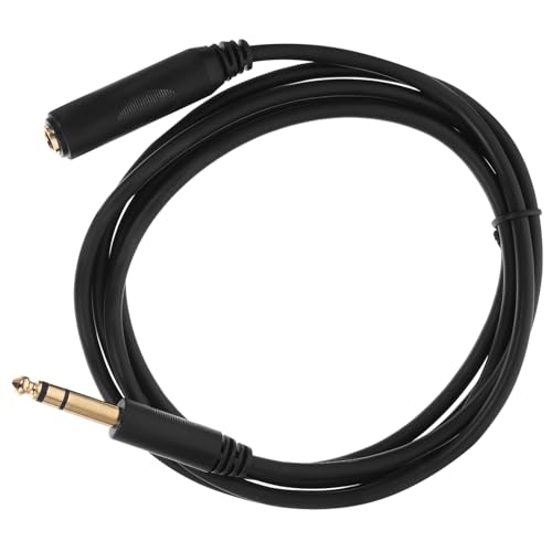 Homoyoyo Audioleitung 1/4 Kabel Für Ausrüstung Kopfhörer Verlängerungskabel 6,35-mm-Kabel 1/4-kabel Männlich Auf Weiblich 1/4 Verlängerung Hilfskabel 6,35 Mm Kabel PVC Auto Kabel Stereo von Homoyoyo