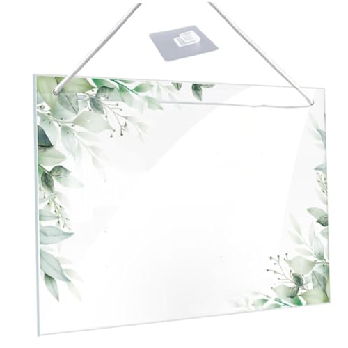 Homoyoyo Hängende Schreibtafel Aus Acryl Leeres Planungs Whiteboard Für Büro Und Zuhause Mit Aufhängehaken Abwischbare Notizen Und Erinnerungen Als Memo Board Homoyoyo Hängende Schreibtafel Aus Acryl Leeres Planungs Whiteboard Für Büro Und Zuhause Mit Aufhängehaken Abwischbare Notizen Und Erinnerungen Als Memo Board von Homoyoyo