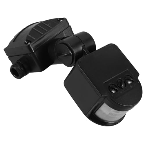 Homoyoyo Sensor Bewegungsdetektor Zubehör Für Die Außenbeleuchtung Pir-bewegungsmelder Abs Black Homoyoyo Sensor Bewegungsdetektor Zubehör Für Die Außenbeleuchtung Pir-bewegungsmelder Abs Black von Homoyoyo