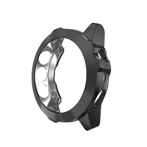 Homoyoyo Uhrendeckel Schutzhülle Uhrengehäuse Smartwatch Schützende Rahmenabdeckung -sichere Abdeckung Keine Kratzhülle Kratzfeste Schale Black von Homoyoyo