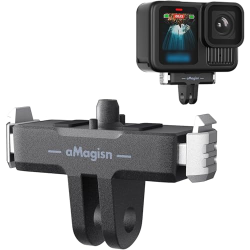 Honbobo Magnetische Halterung für GoPro Hero 13 Black, Kunststoff-Schnellspann-Halterung, Zubehör für GoPro Hero 13 Black von Honbobo