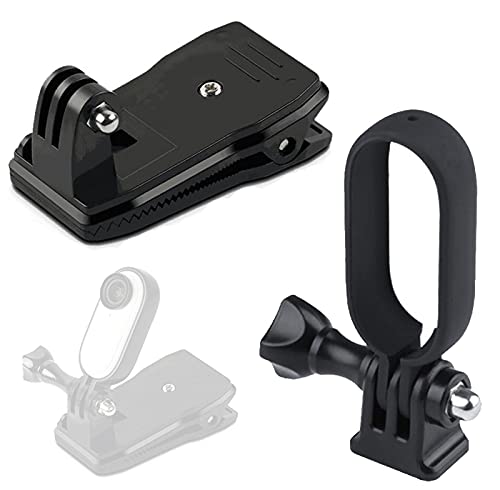 Honbobo Rucksack Clip kompatibel mit Insta360 Go 2, Go 2 Zubehör Halterung Adapter Mount Erweiterung Halter Montieren Stand von Honbobo