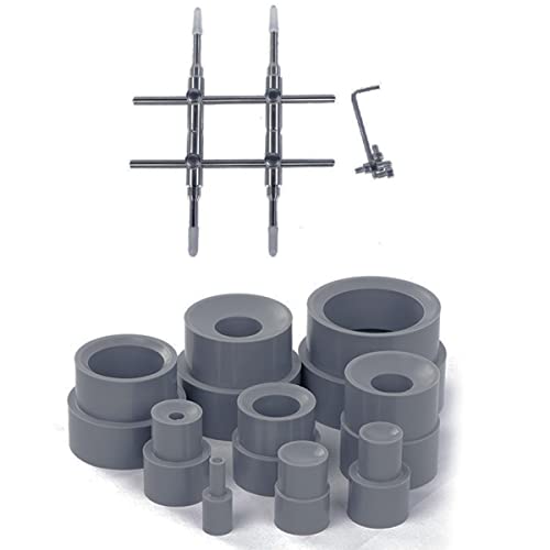 HondoKet 1 Set Objektiv-Schraubenschlüssel, Reparatur-Werkzeug und 9-teiliges Objektiv-Reparatur-Werkzeug-Set für Kamera-DSLR-Ring-Entfernung, Reparatur von HondoKet