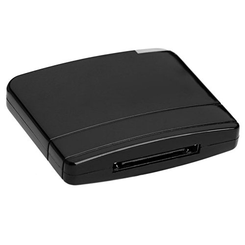 HondoKet Bluetooth A2DP Music Audio 30 Pin Receiver Adapter für Lautsprecher Dock schwarz von HondoKet