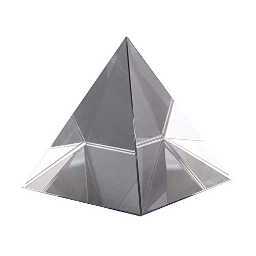 HondoKet Prisma Optische Glas Pyramide 40 Mm Hohes Rechteckiges Polyeder Geeignet für Unterrichts Experimente von HondoKet