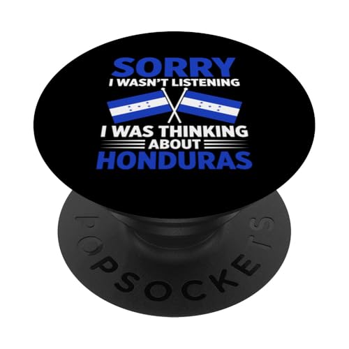 Flagge Honduras Honduras PopSockets mit austauschbarem PopGrip von Honduras Gift for Men Women