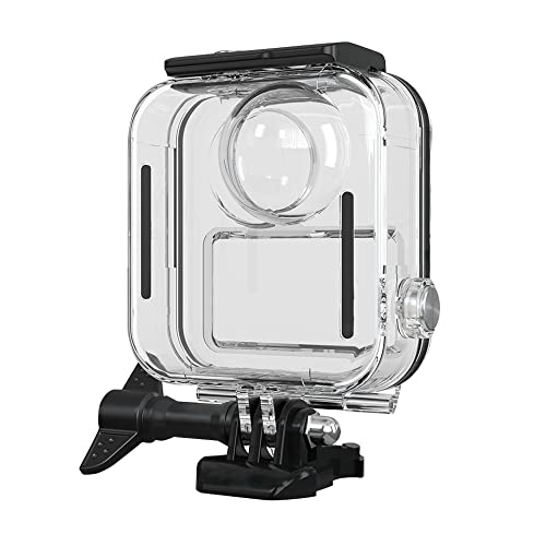 Wasserdichtes Gehäuse für GoPro MAX 360 mit Touchscreen, schützende Unterwasser-Tauchschale mit Halterung für GoPro MAX360 Action Kamera Zubehör Kit von HoneTeek