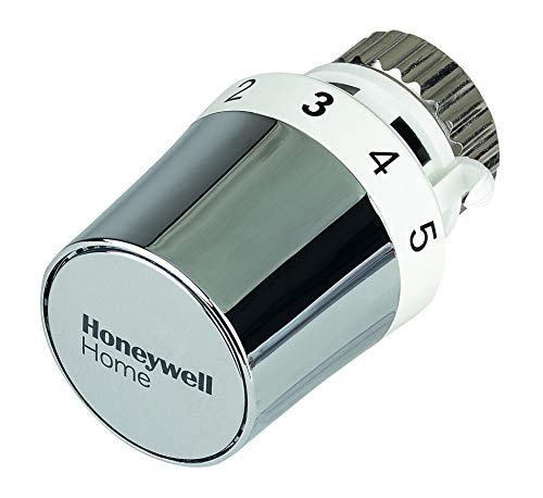 Honeywell Home T5029 Heizkörper Thermostatkopf Thera-5, M30 x 1,5-Anschluss, weiß/verchromt von Honeywell Home