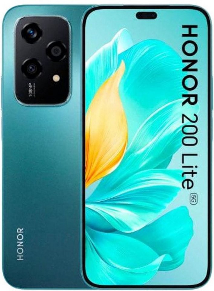 Honor 200 Lite 5G 8GB 256GB Cyan Lake Smartphone von Honor