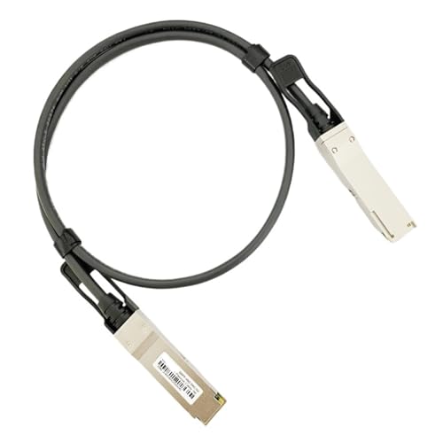 Hookurity Active Optical SFP QSFP 40 Gb DAC-Kabel 0,5 m, 1/2/3/7 m 40 Gb/s QSFP+ auf QSFP+ passives Direct Attach Kupfer-Stacking-Kabel(3Meter 30AWG) von Hookurity