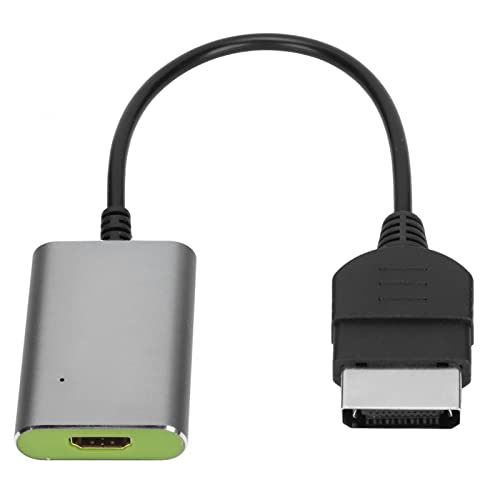 Hoopoocolor Xbox zu HDMI Konverter, speziell für Xbox HD Multimedia Schnittstellenadapter, Plug and Play Xbox zu HDMI Kabel, Unterstützt Original für Xbox Ausgangsauflösungen von Hoopoocolor