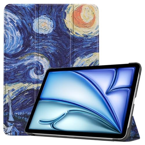 Hoozey Case2go - Tablet Hoes geschikt voor iPad Air 6 (2024) - Tri-fold Hoes met Auto/Wake functie - 10.9 inch - Graffiti von Hoozey