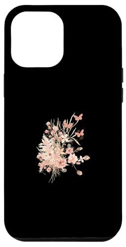 Hülle für iPhone 15 Plus Niedliches Boho-T-Shirt mit Wildblumen mit Schmetterlingen von Hope and daisies